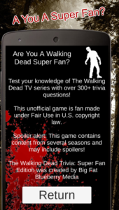 Super Fan Trivia: The Walking Dead