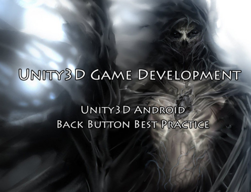 Unity3D Android Back Button Best Practice